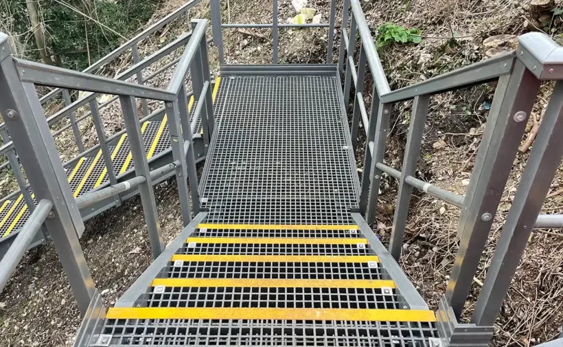 Embankment Staircases in Application