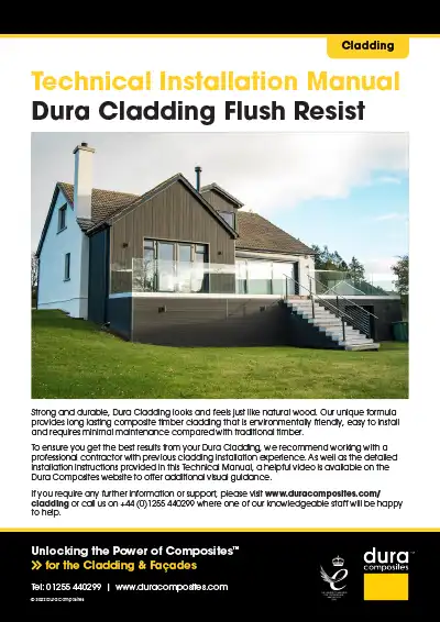 Dura Cladding Flush Resist Technical Manual Dura Composites