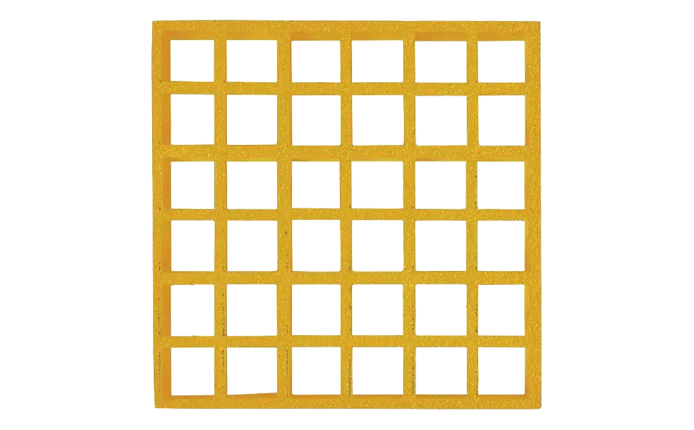 Standard Mesh GRP Grating in Yellow