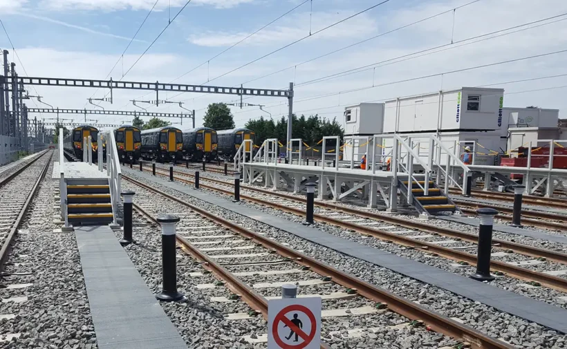 GRP Dura Access Structures and Driver Walkways at Maidenhead Railway Sidings
